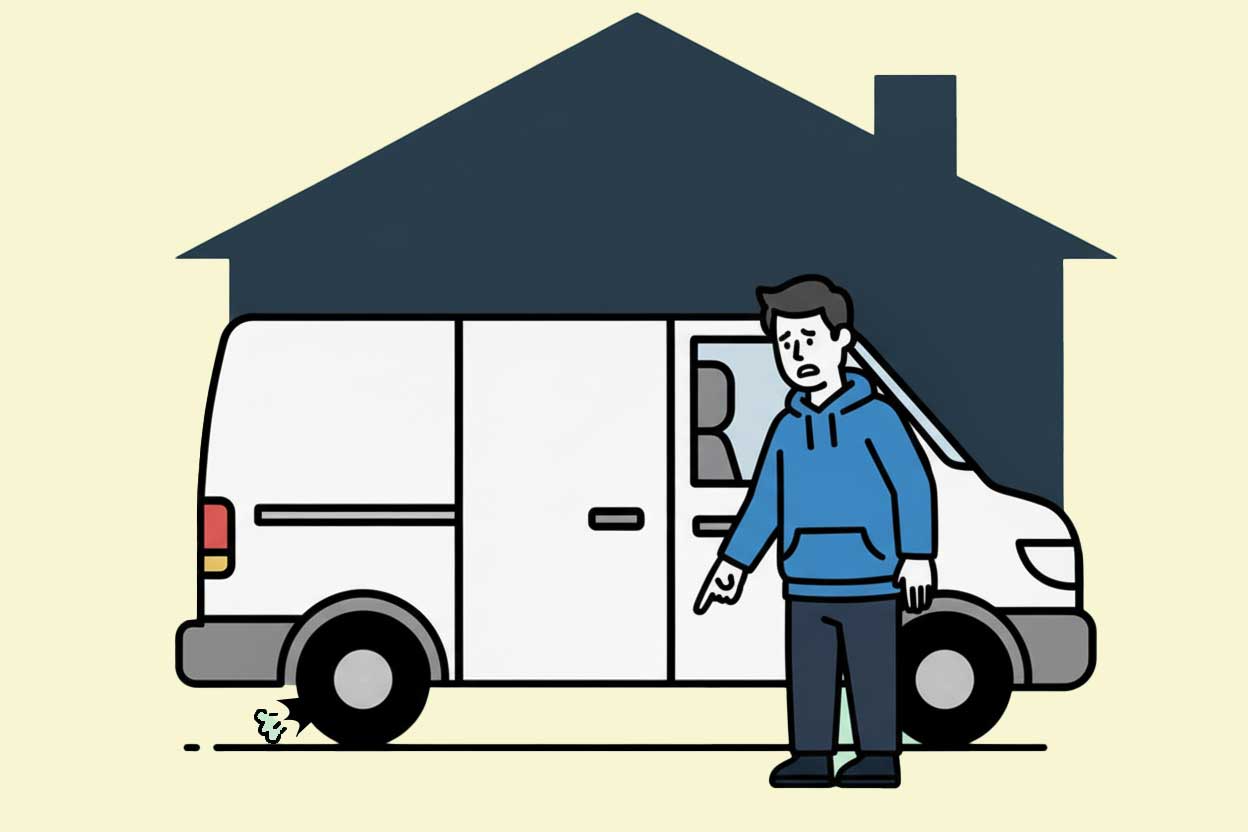 タイヤのパンク