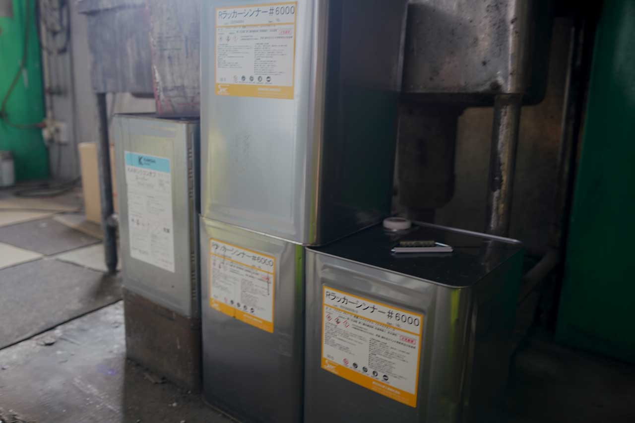 リサイクルシンナー